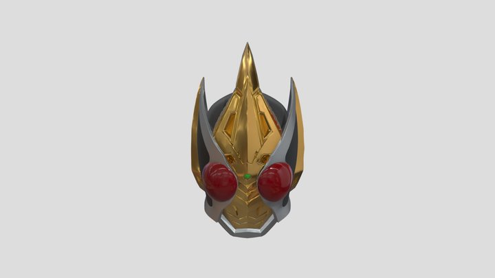 假面骑士剑国王形态 Masked Rider Blade 3D Model