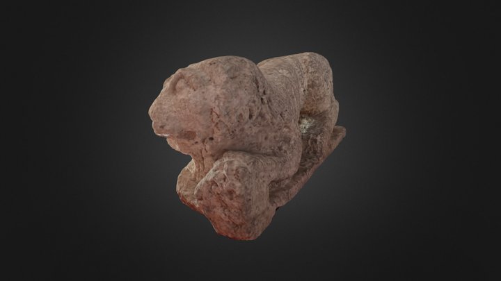 León íbero-romano, Museo Arqueológico De Espera 3D Model