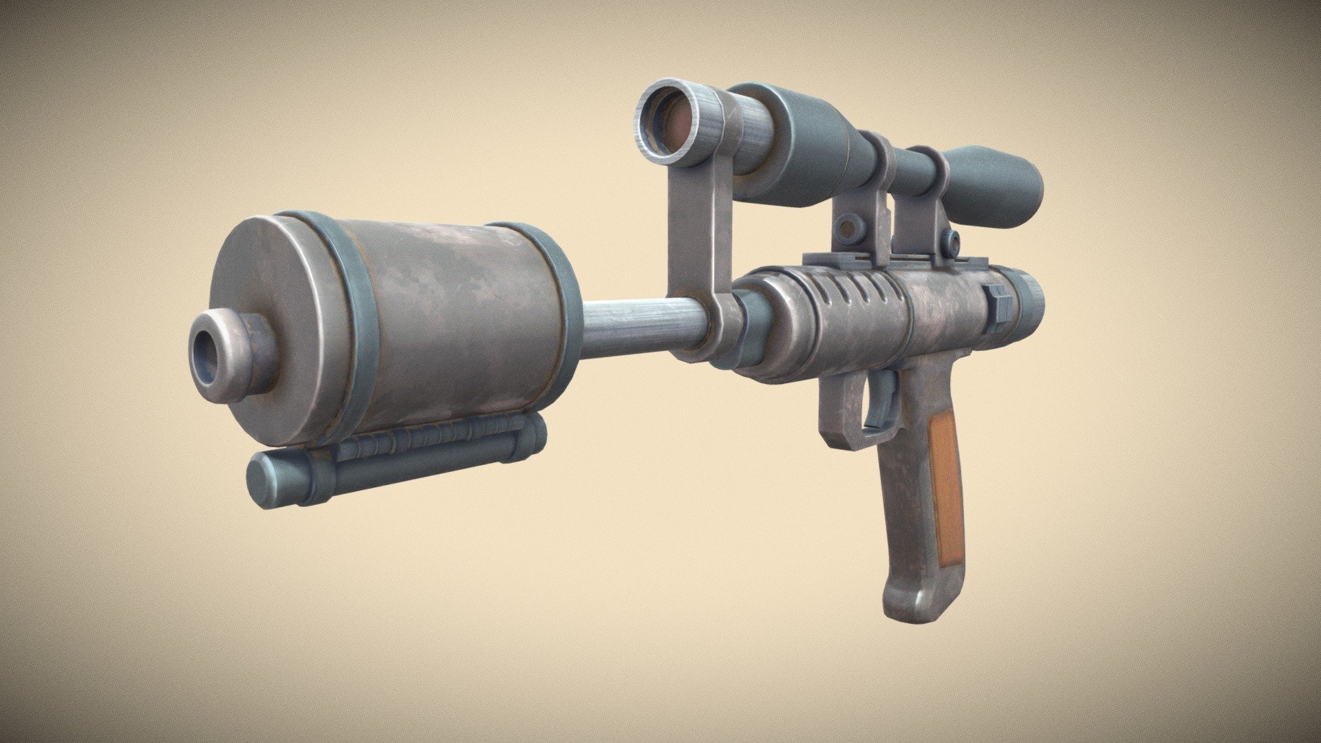 Blaster Weequay - Stylised - 3D model by The Tech Pilgrim (@tech ...