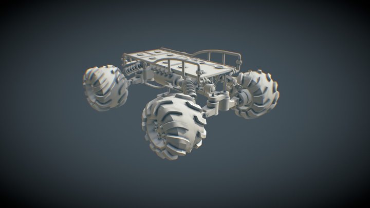 Chassis 001 3D Model