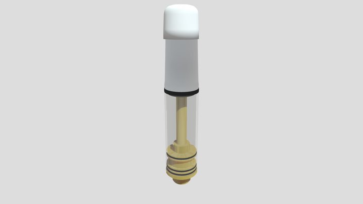 Vape Cartridge 3D Model