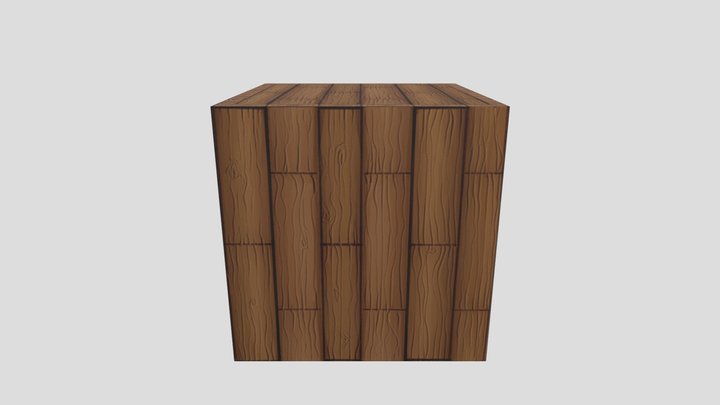 wood box 3D Model