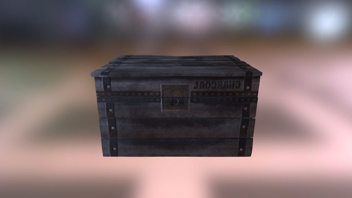 Charcoal Storage 3D Model