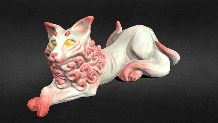 Kitsune-Nora_Santesteban_Lobeiras_fibra-sintétic 3D Model