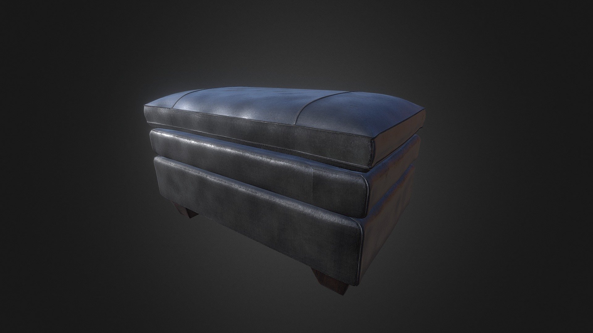 Gleason ottoman/chair Download Free 3D model by NiceLookinGuy