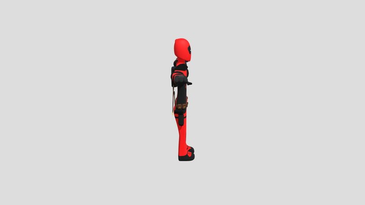 Deadpool 3D Model