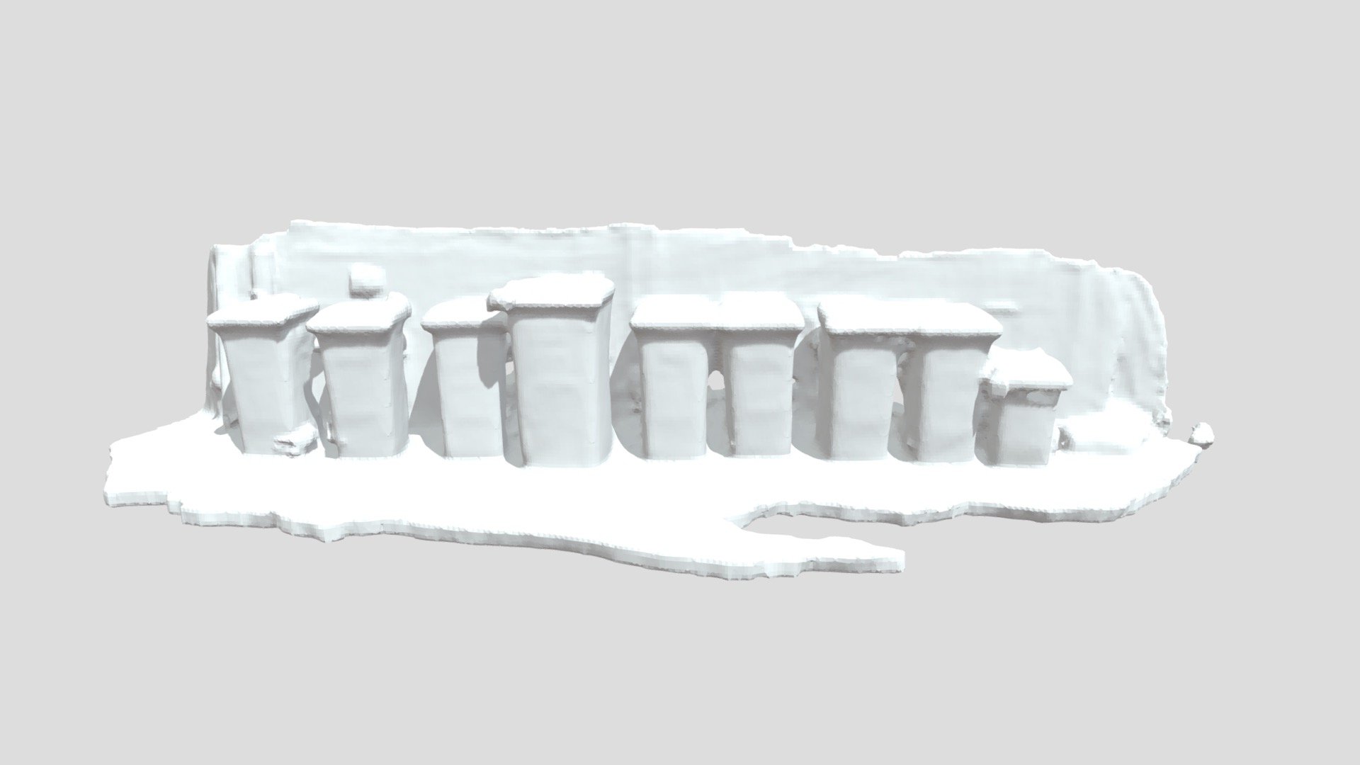 PLAIN Garbage Bins Scan