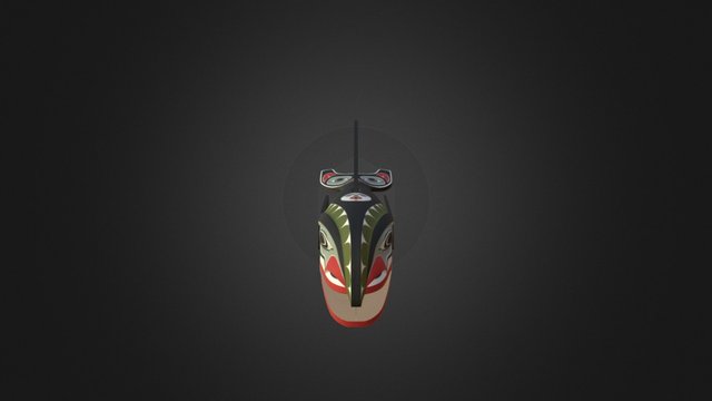 Orca Mask 3D Model