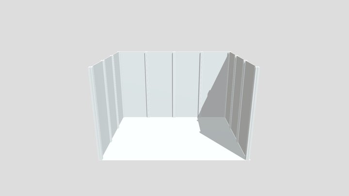 Booth U 3D Model