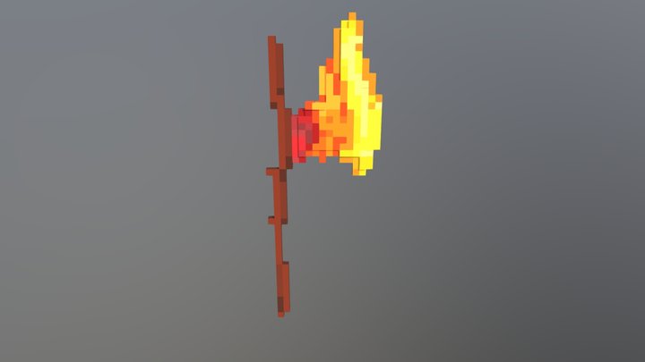 Fire Axe 3D Model