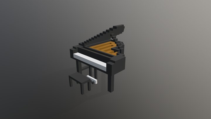 Piano 3D Model
