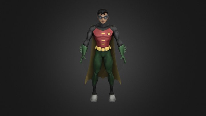 Robin 3D Model