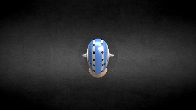 One Piece Killer Helmet 3D Model