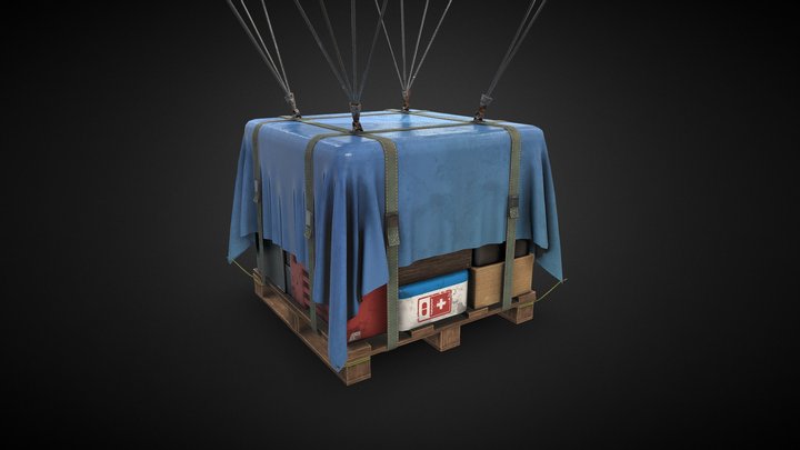 Air Drop Big 3D Model