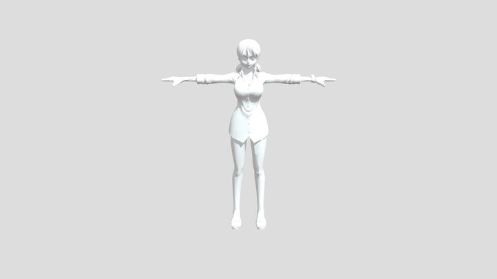 nami L shirt 3D Model