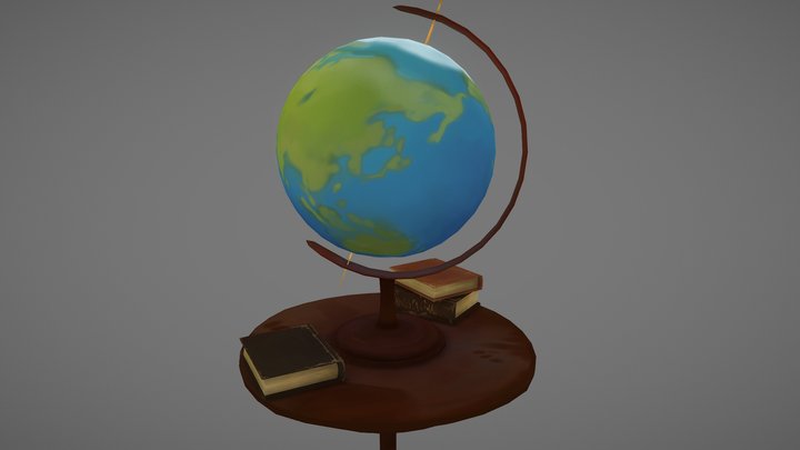 Planet Earth - Globe 3D Model
