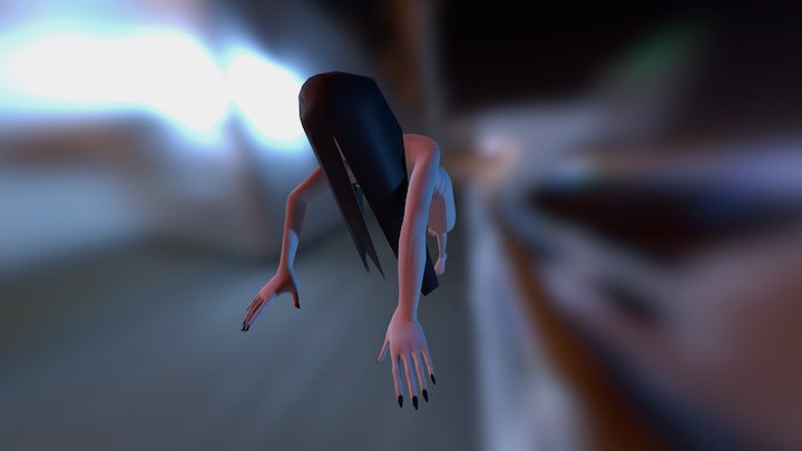 Sadako 3D Model