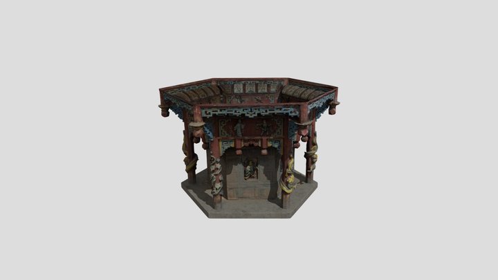 Chinese Pagoda 3D Model
