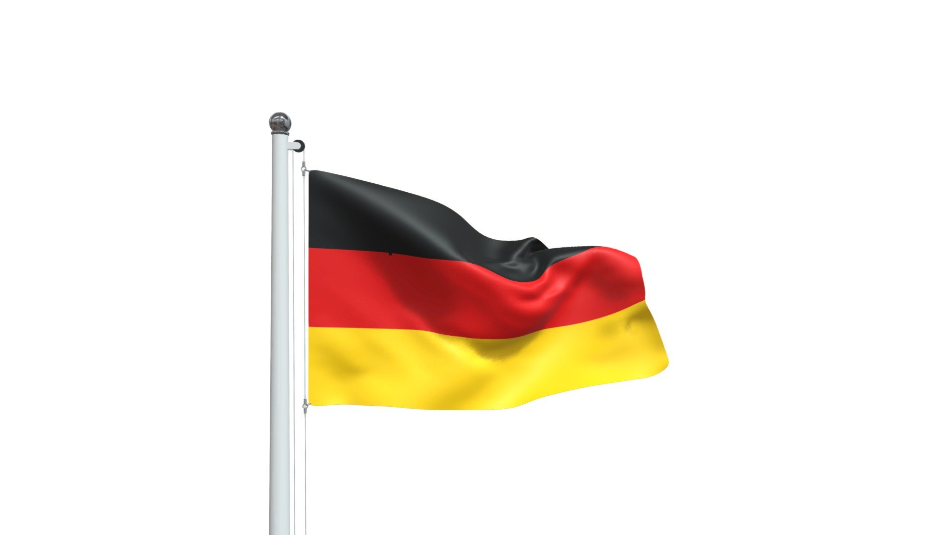 Flag Of Germany - Buy Royalty Free 3D model by Renato.lt (@renato.lt_3D ...