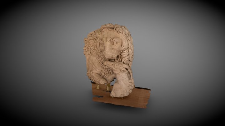 Scultura di età romana (III Sec. d.C.) 3D Model