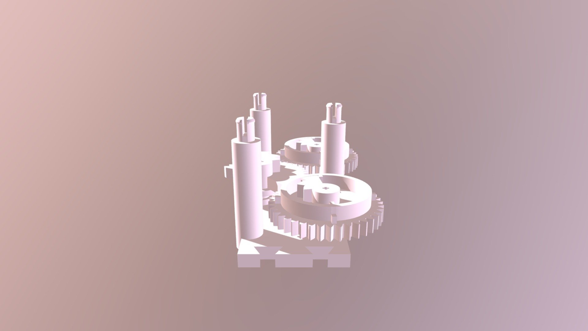 Difference Engine Assembled - 3D model by jc342 [6c9ab14] - Sketchfab