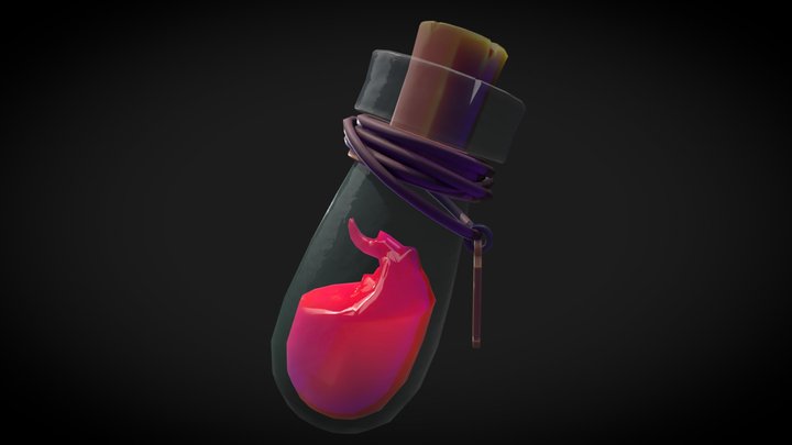 Life Potion 3D Model