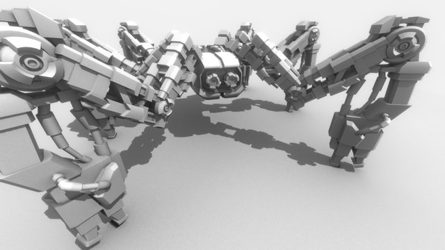 Spider robot thing 3D Model