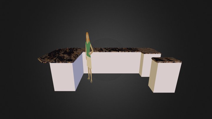 Chiseled Counters 3D Model
