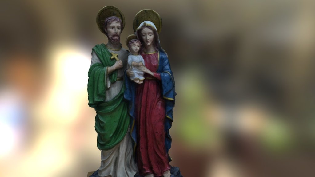 Mary Joseph and Jesus