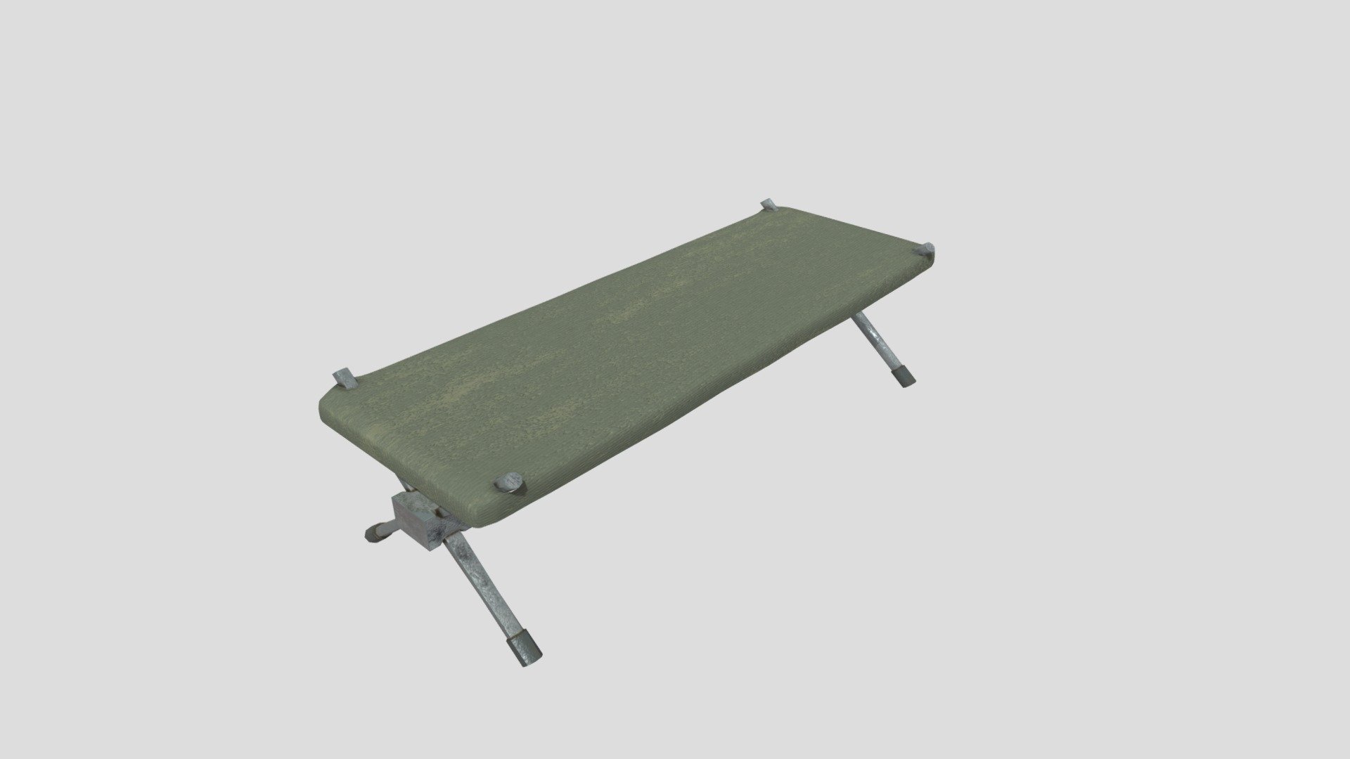 Camping bed (comfort not guaranteed)
