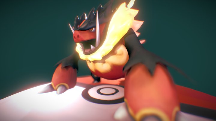 Mega Emboar 3D Model