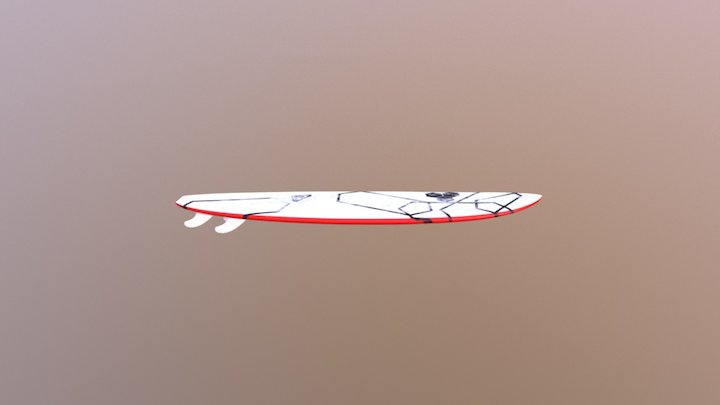 Surfboard_02 3D Model