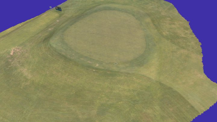 Northland Golf Course Green 18 3D Model