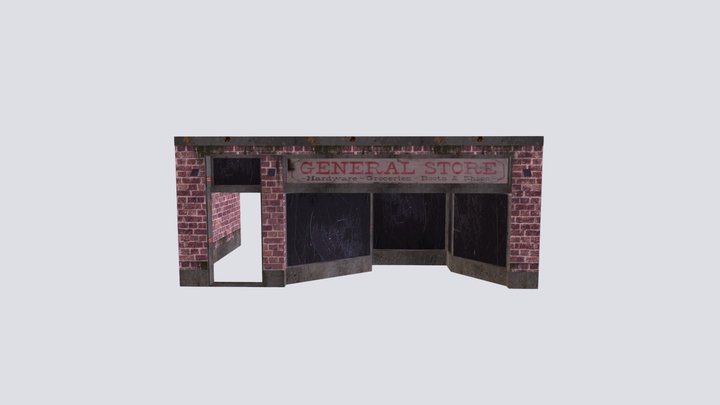 Storefront 3D Model