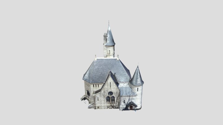 St. Anthony's Hall v1 3D Model