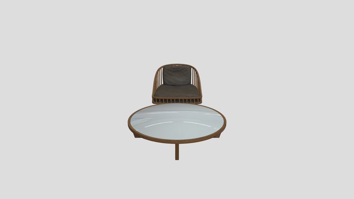 Table And Chairs – Modèle 3D gratuit STL