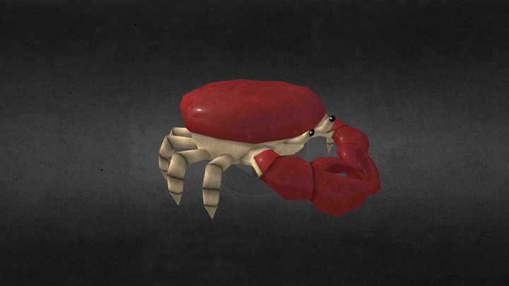 Gargantuan Crab 3D Model