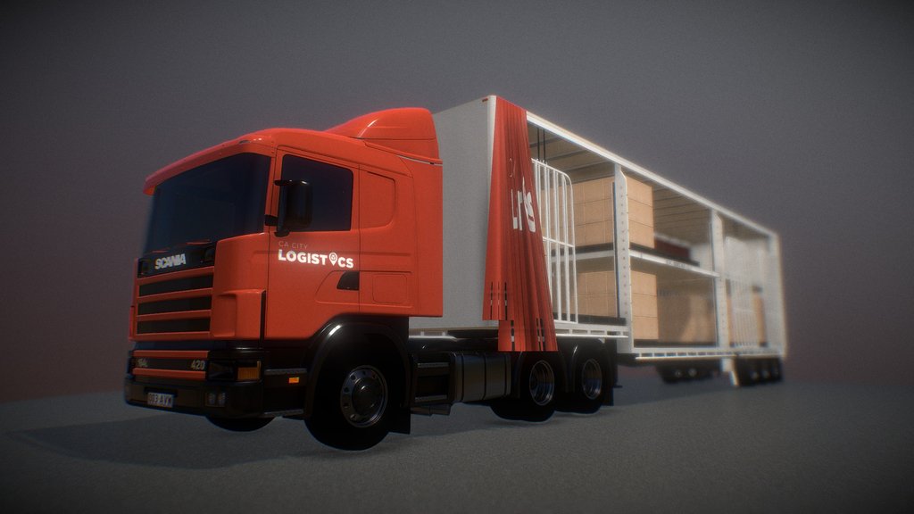 Auto mezzanine deck trailer
