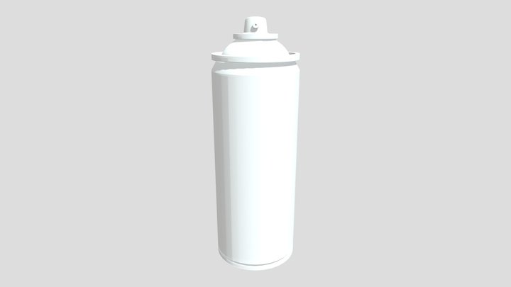 SPRAY CAN / LATA DE SPRAY - CODERHOUSE 3D Model