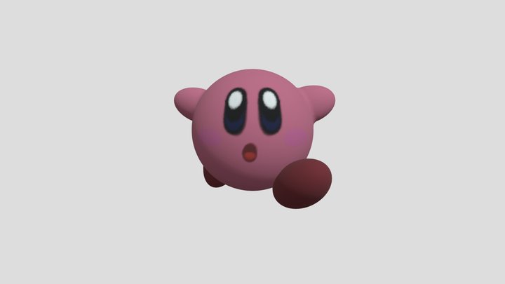 Kirby 3D Model