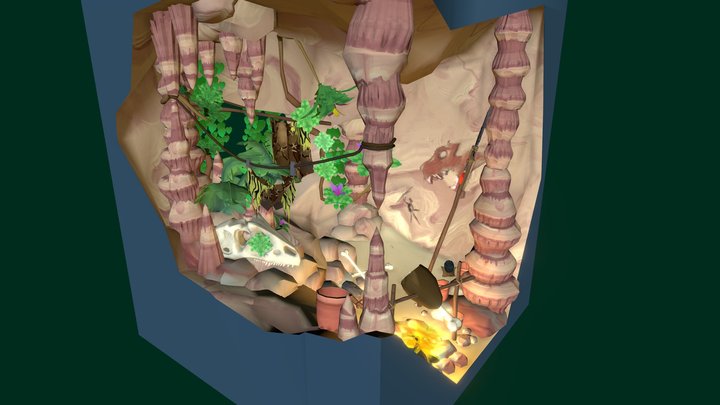 DAE Crib - "Ooga Booga" 3D Model