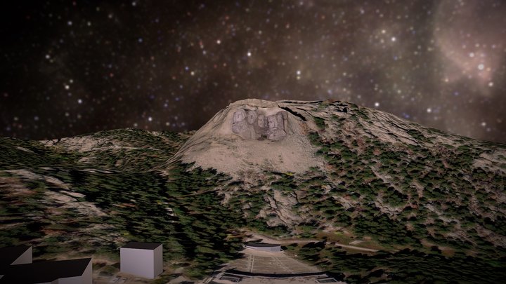Mount Rushmore - Sacred Monuments 3D Model