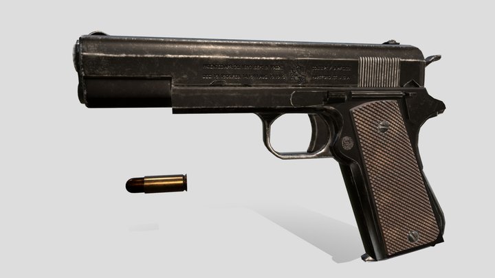 GUN _ M1911 3D Model