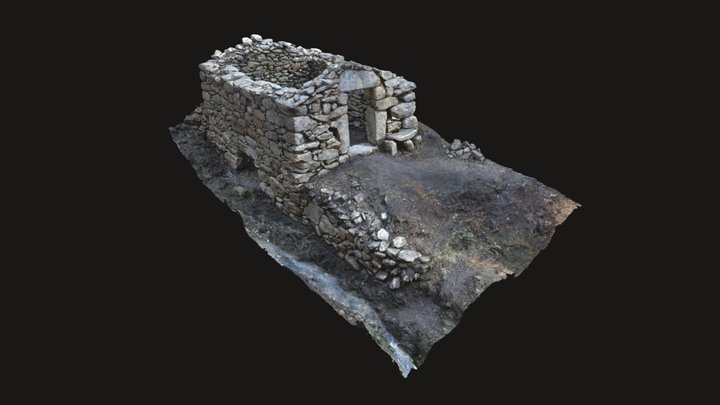 Molino - Ruins of the Castle Mill 3D Model