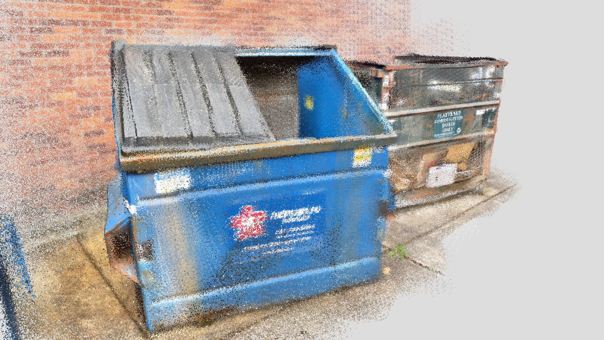 Dumpsters1 - Lidar scan