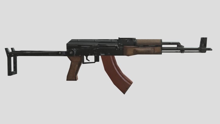 PSX AK-74 – Free 3D Model STL