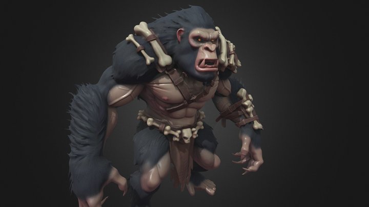 Brutal Primal Ape Warrior