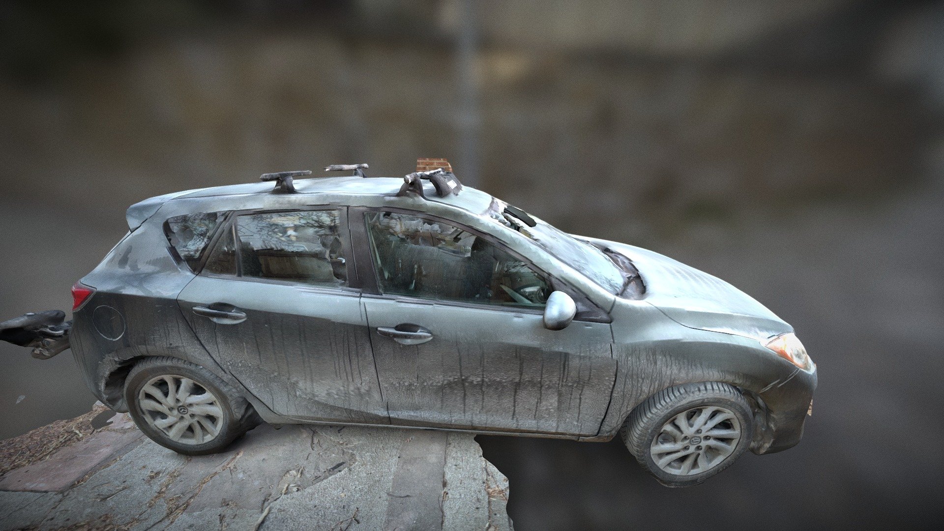 Very Filthy Mazda 3 - Download Free 3D model by dronepros [6cab0de ...
