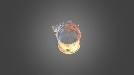 Fichero ply de Visual Sfm 3D Model