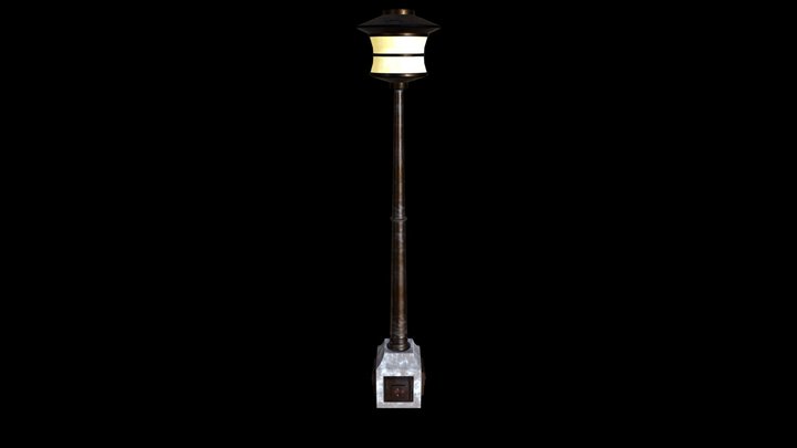 Street Lamp 3D Model